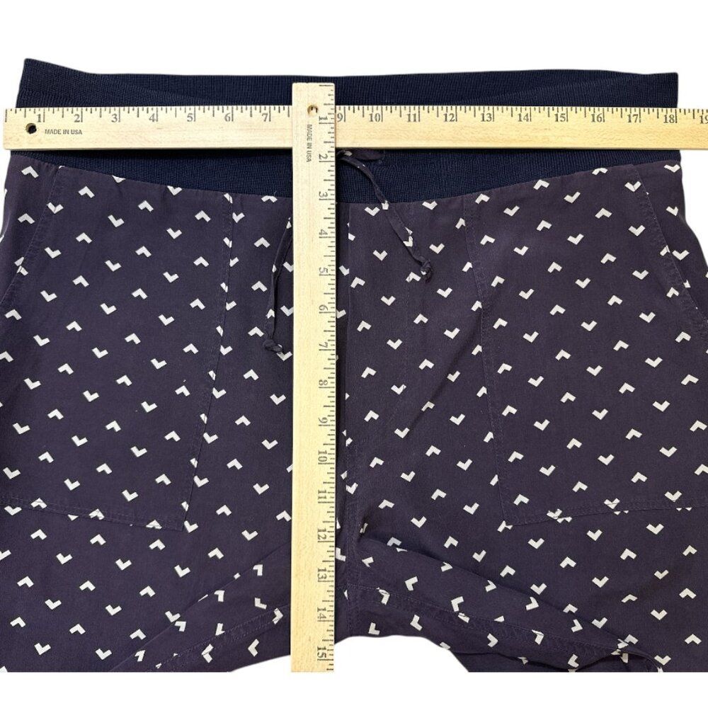 BOY by Band of Outsiders Silk Jogger Pants Women's sz 3/ US M-L Lounge Comfort - Picture 11 of 12